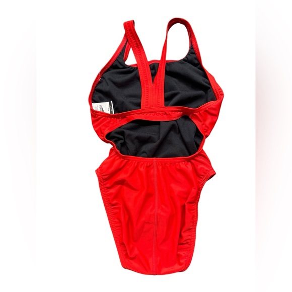 SPEEDO PRO LT womens swim competition TEAM RED swimsuit 6/32 NWT - Picture 3 of 6